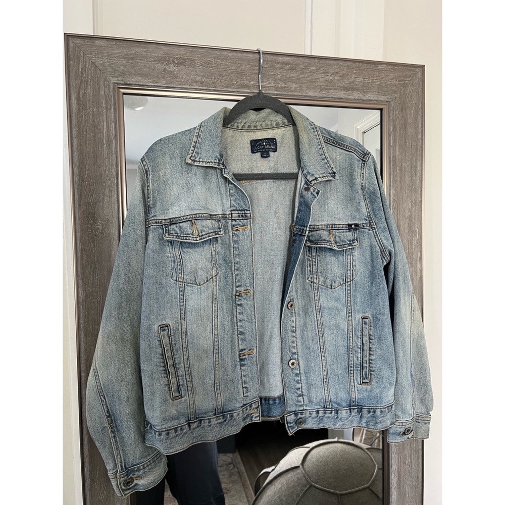 Lucky Brand Denim Jacket 💋 Perfect Boxy Fit ✨